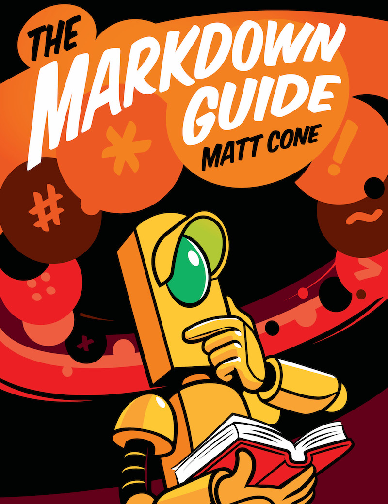 Sampul buku Markdown Guide